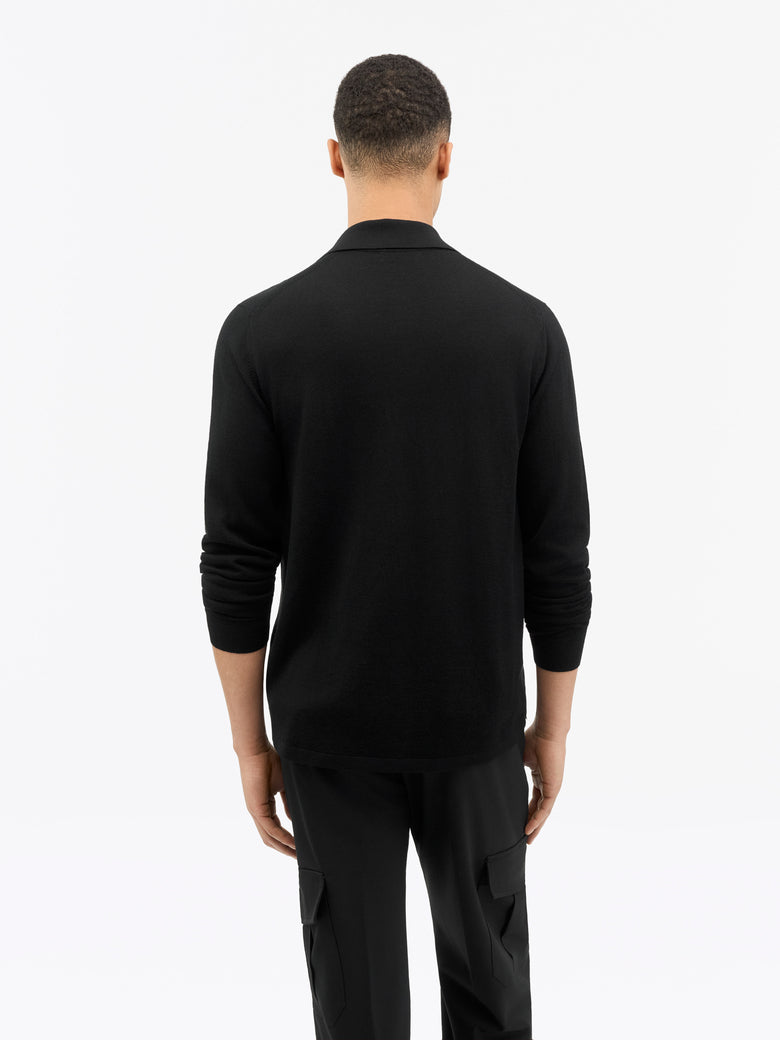 Eross RWS Merino Wool Shirt - Black