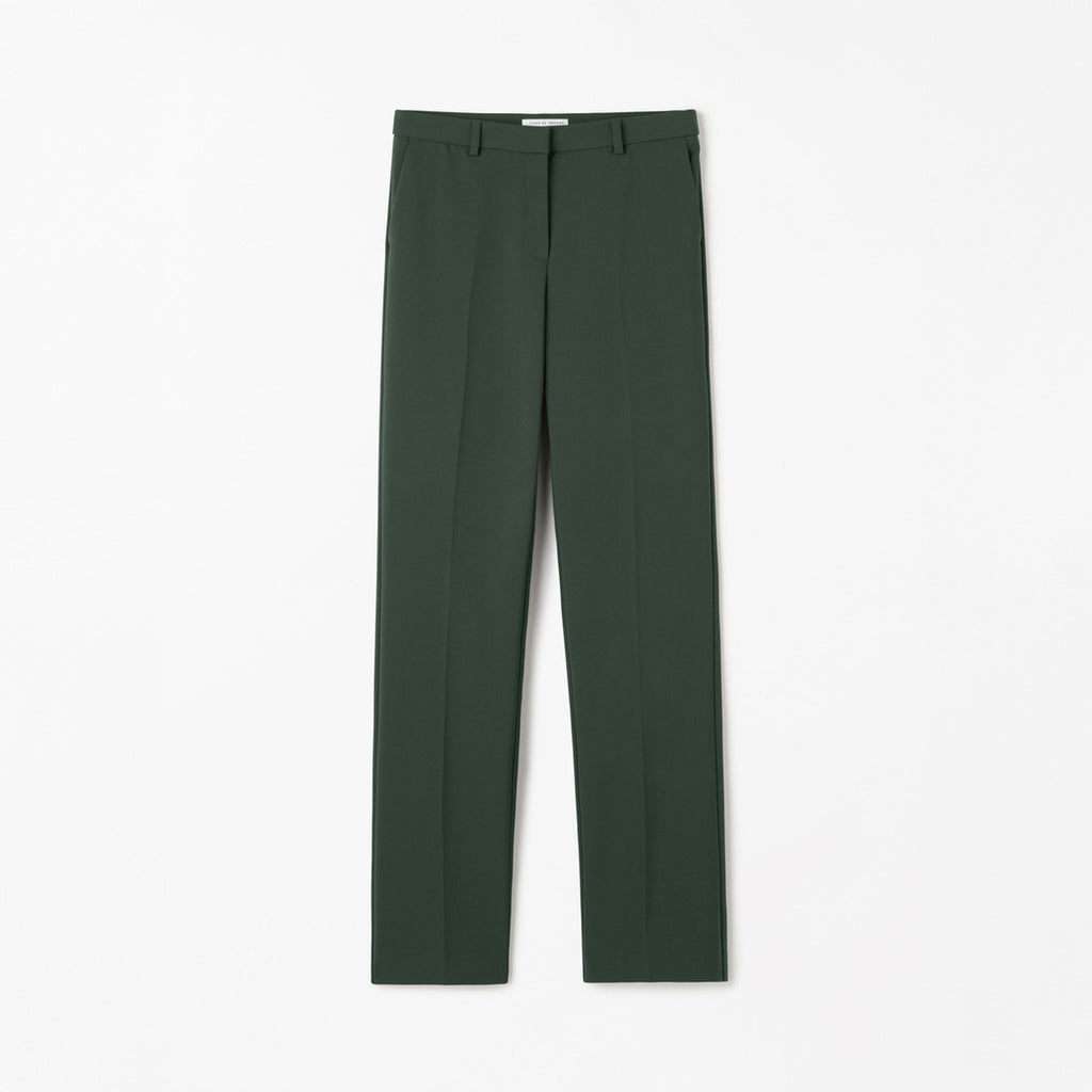Noowa Slim-Fit Trousers  - Midnight Green
