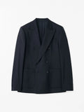 Joachim Double-Breasted Jacket - Dark Ink