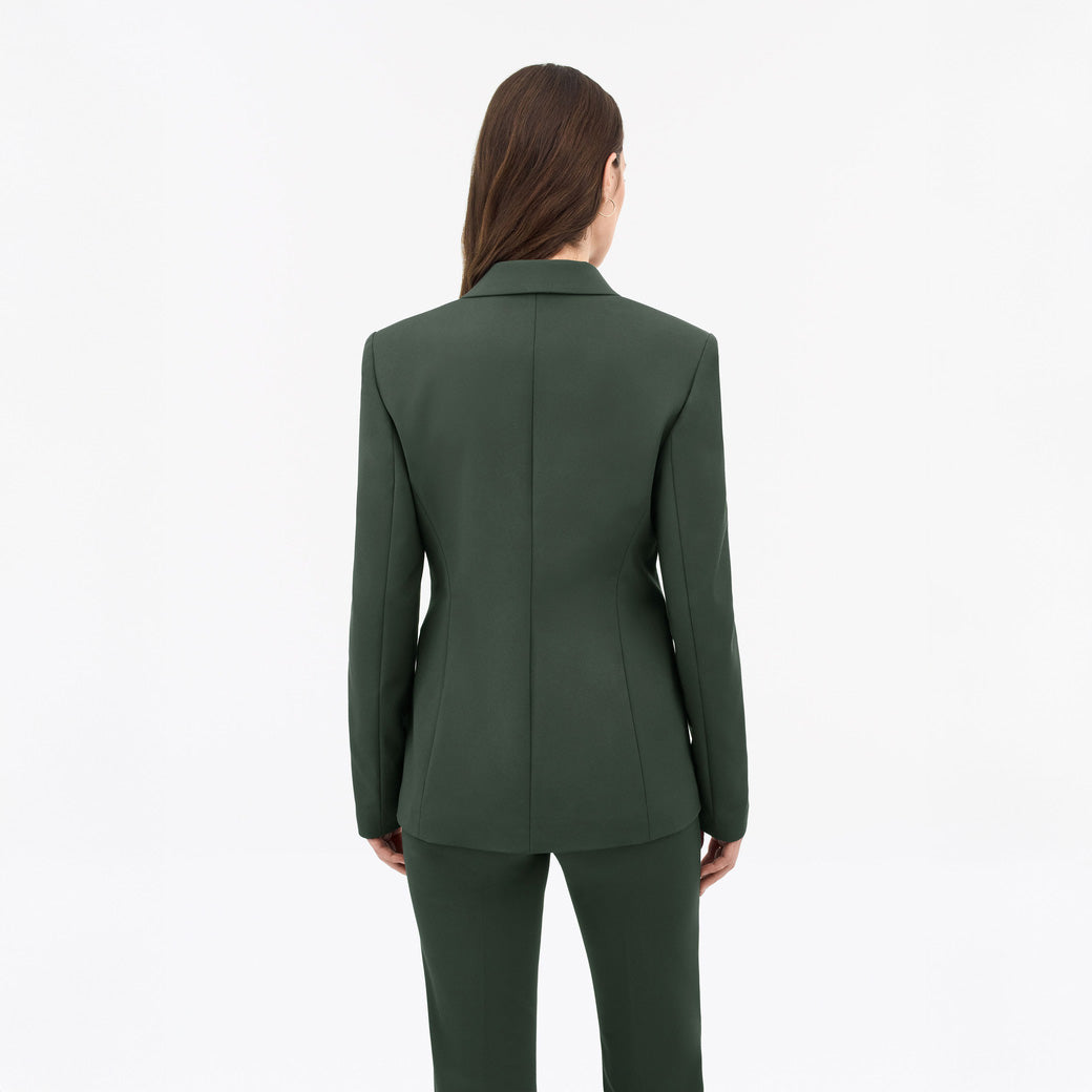 YLJA Slim-Fit Jacket - Midnight Green