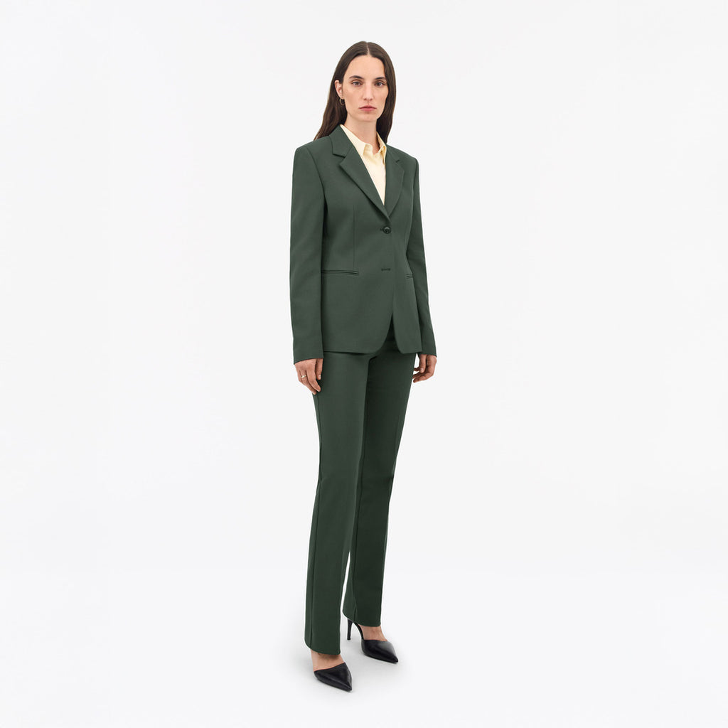 YLJA Slim-Fit Jacket - Midnight Green