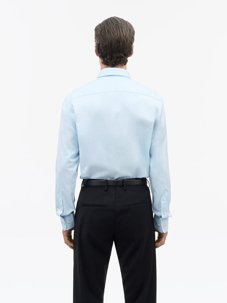 Adley C Formal Shirt - Light ink Blue