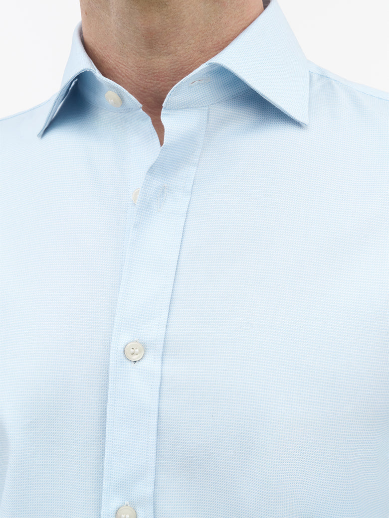 Adley C Formal Shirt - Light ink Blue