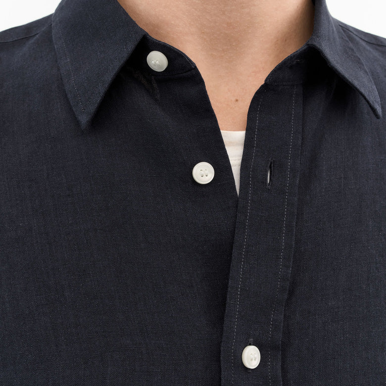 Spenser Casual Shirt - Midnight Blue