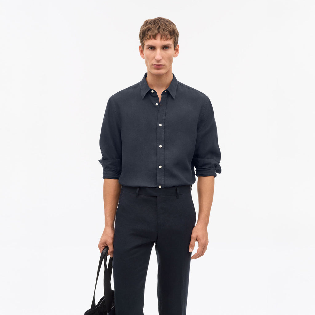 Spenser Casual Shirt - Midnight Blue