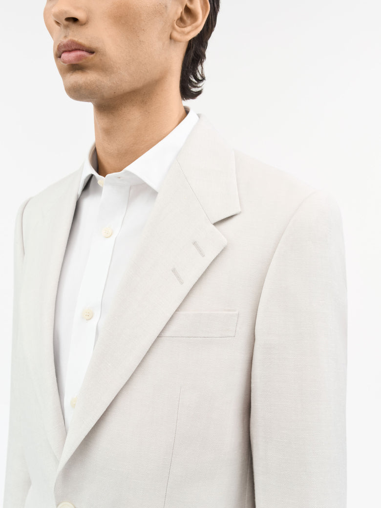 Jon Classic Suit Jacket - Pale Grey Blue