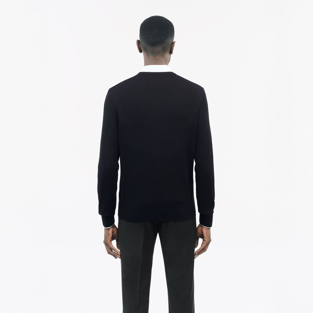 Connor Merino Wool Sweater - Black