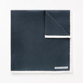 Quadra  Silk Handkerchief - Light Ink