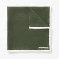 Quadra Silk Handkerchief -  Kalamata Olive Green