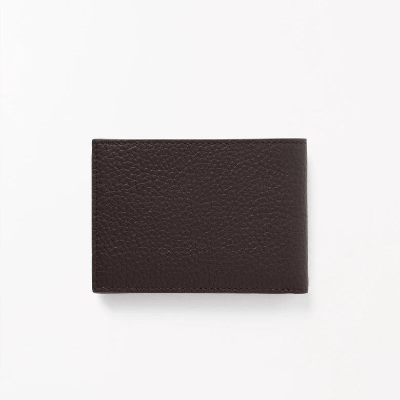 Wrene Leather Wallet - Dark Brown