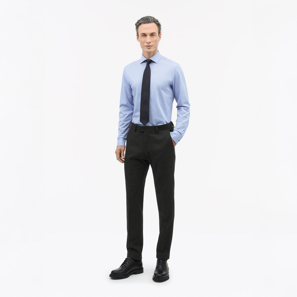 Adley C Jersey Shirt - Light Blue
