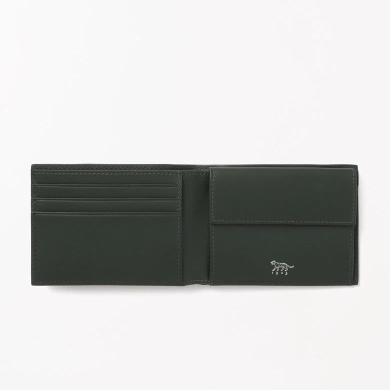 Wivalius P Leather Wallet - Olive