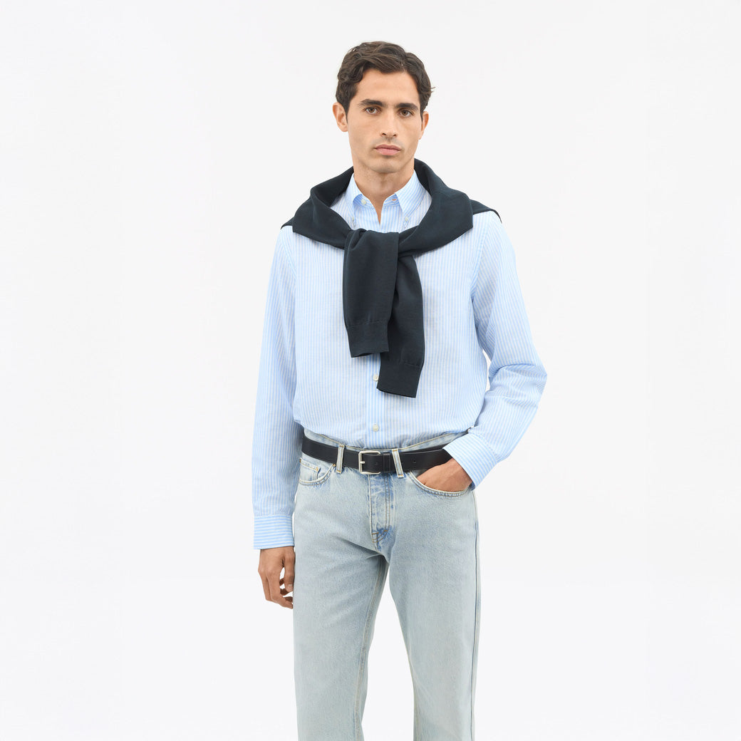 Bjorn Button-Down Shirt - Heaven Blue