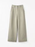 Unni Wide-Leg Trousers - Mole