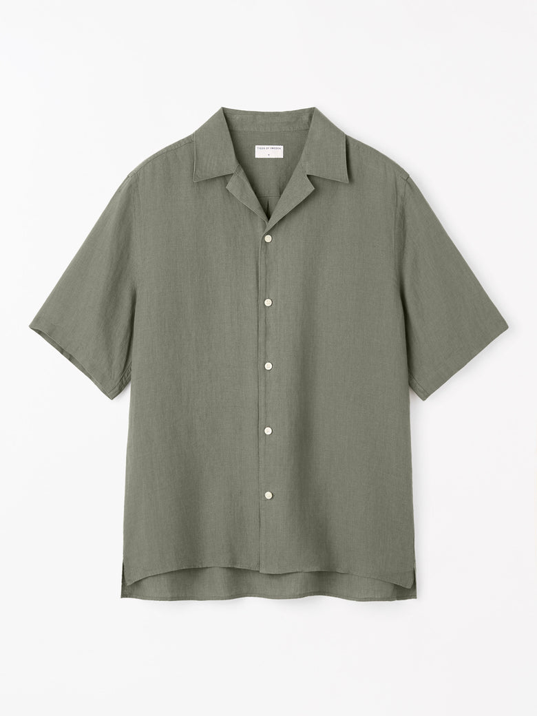 Chemise en lin Bekkett - Vert
