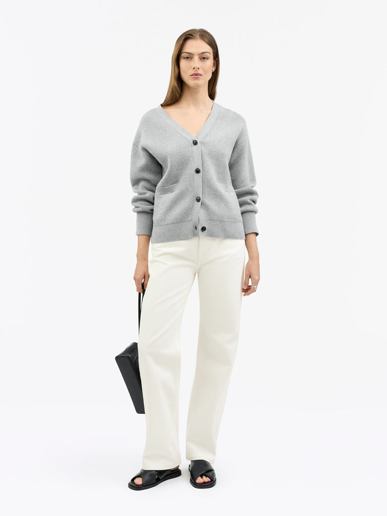Milis Skylight Mid-Rise Jeans - Soft White