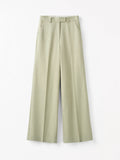 Irit Mid-Waist Linen Trousers - Sage Wisdom
