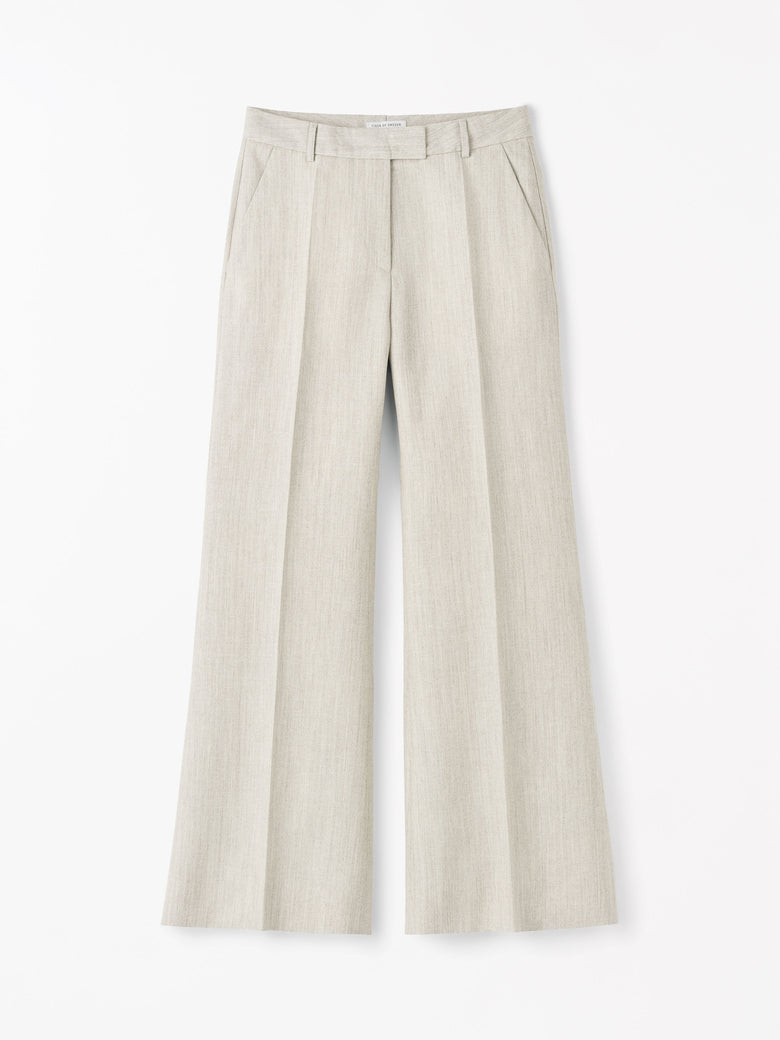 Hedvi Wool Linen Trousers - Tehina