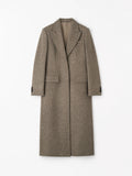 Camden Wool Car Coat - Dark Beige