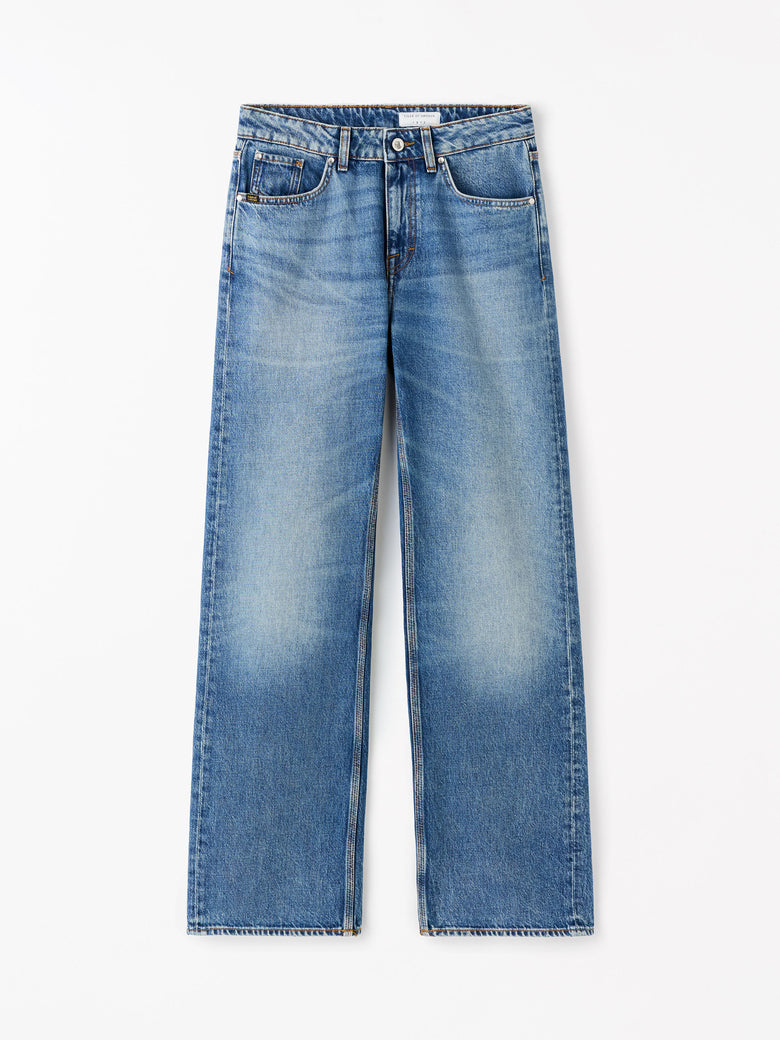 Milis Botanic Mid-Rise Jeans - Blue