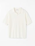 Eoin Structured Cotton Polo - Pure White