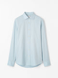 Adley C Formal Cotton Shirt - Pale Jeans Blue