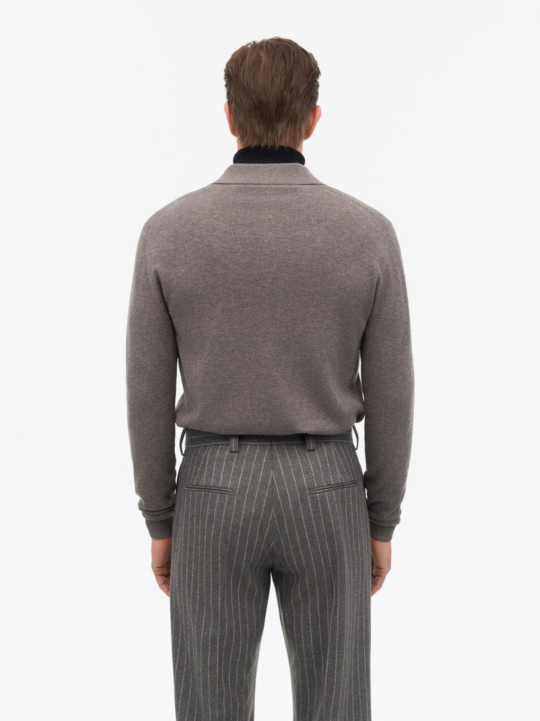 Chandail demi-zip Orbit RWS - Brun