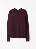 Pull mérinos RWS Connor - Violet foncé