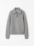 Cardigan en laine zippé Niall - Gris