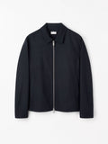 Barnaby C Pinstripe Shirt Jacket - Blue