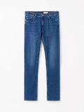 Des Garden Slim-Straight Jeans -  Dark Blue