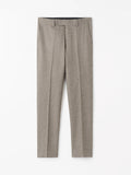 Tenuta Brushed Wool Trousers - Dark Beige