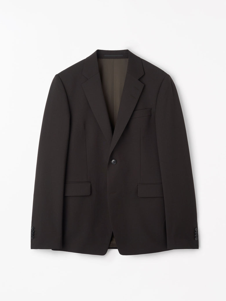 Justin RWS Wool Jacket -  Dark Brown