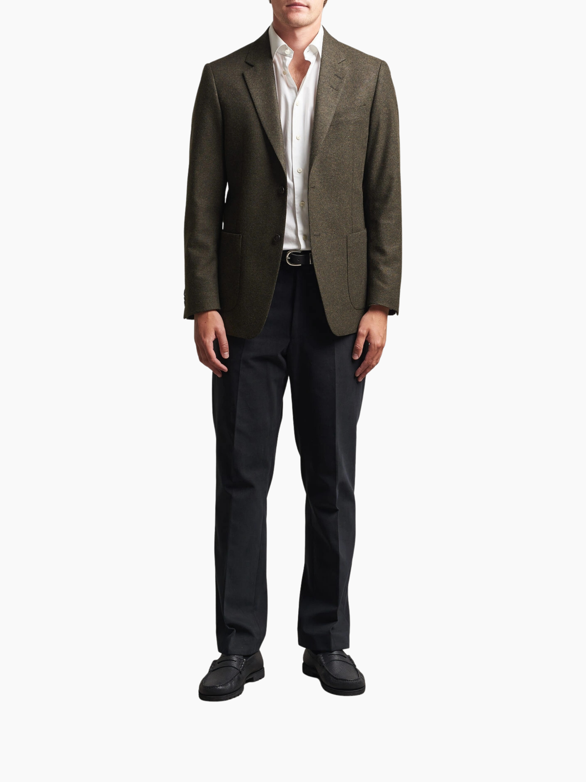Veste en laine JUSTIN P – MUTED CANOPY