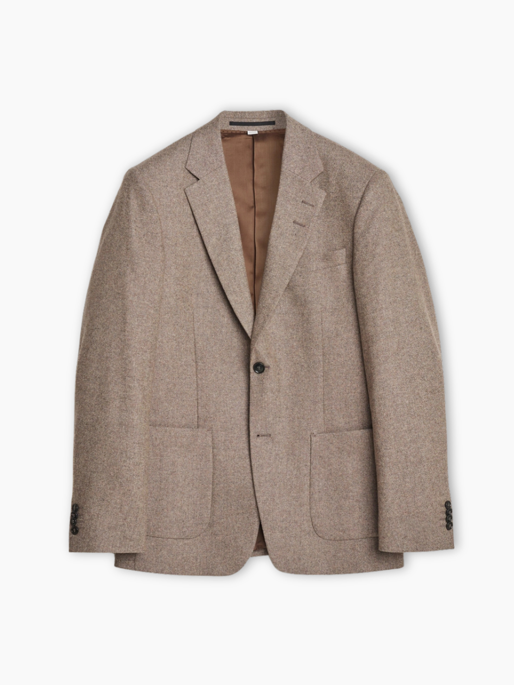 Veste blazer en laine JUSTIN P - BURLYWOOD