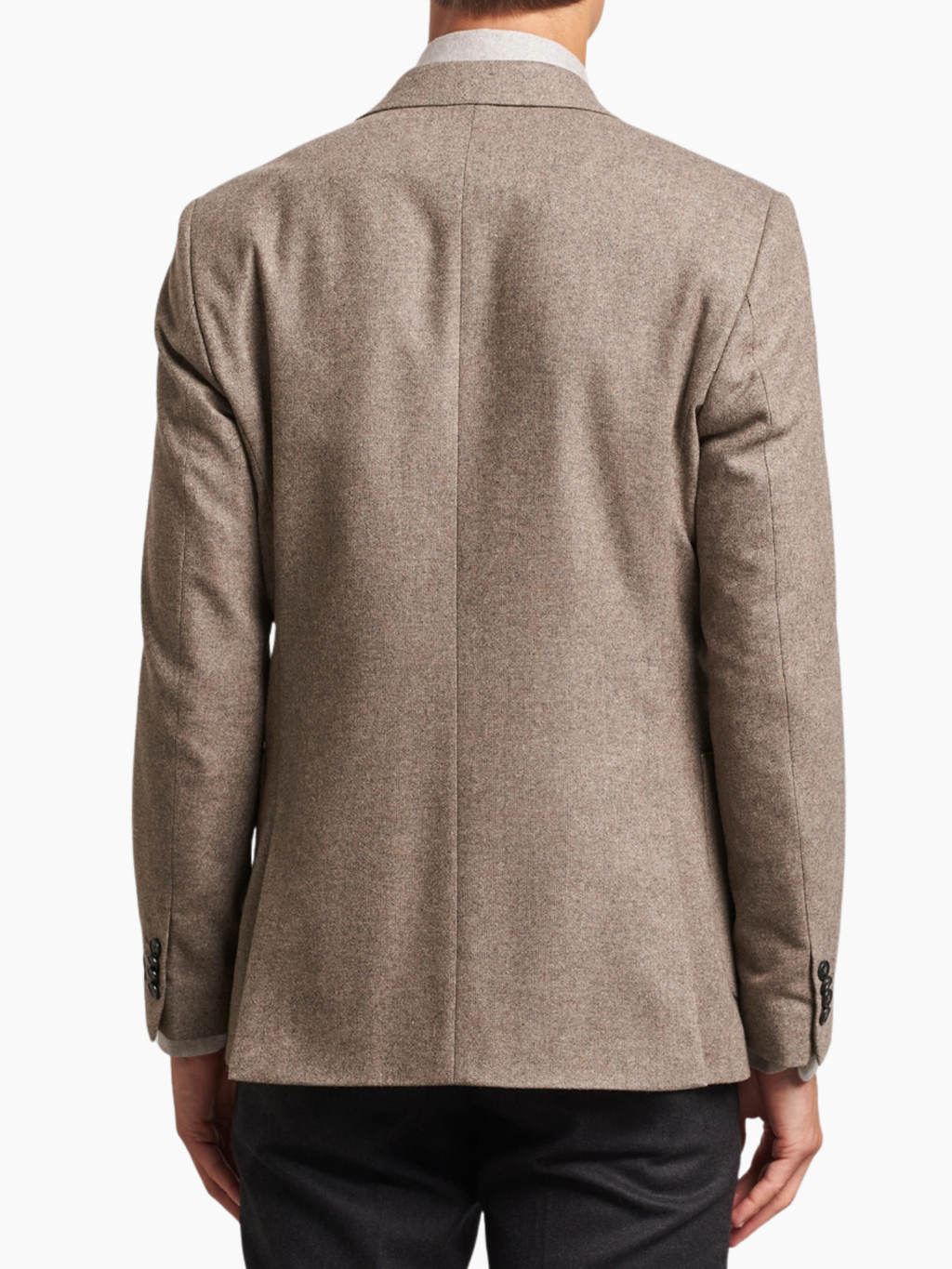 Veste blazer en laine JUSTIN P - BURLYWOOD