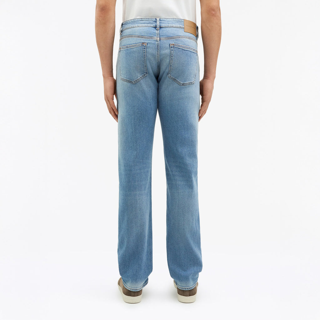 Des Mission Slim-Straight Jeans - Light Blue