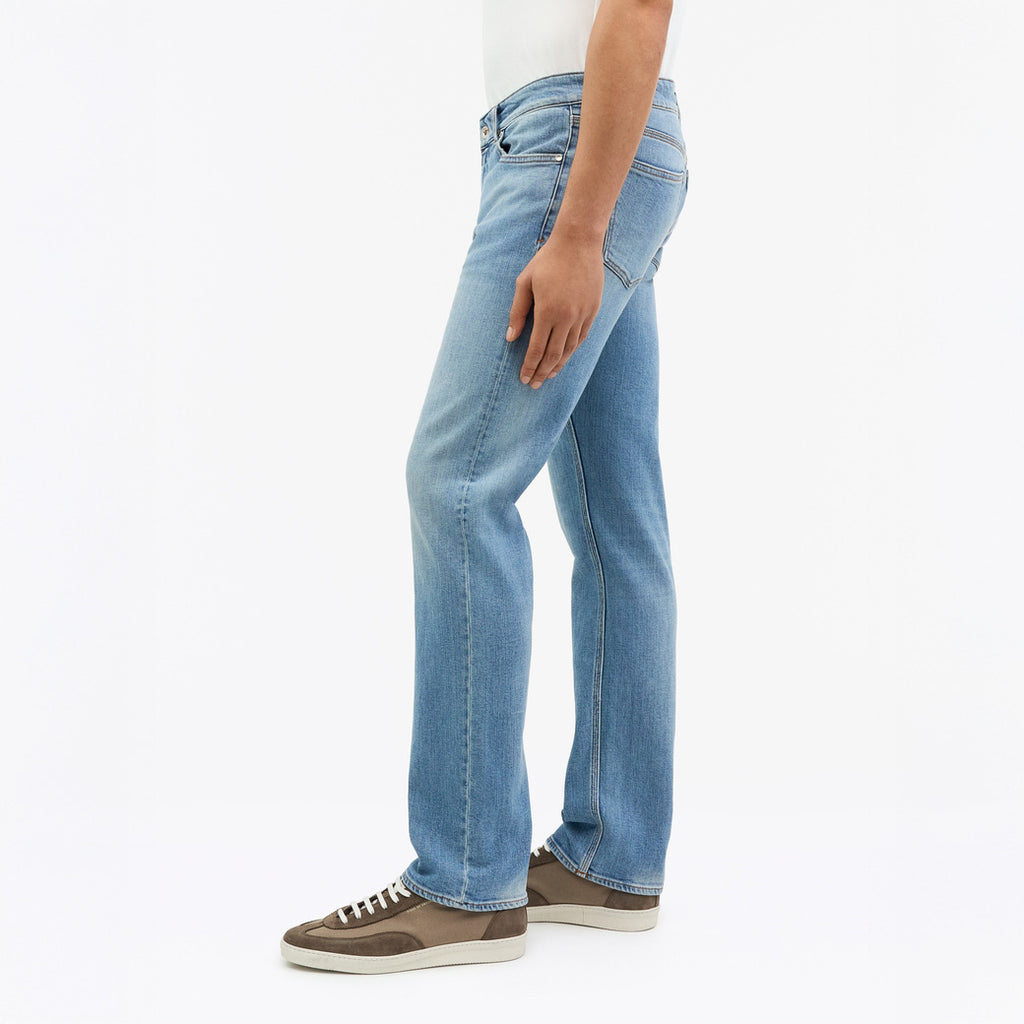 Des Mission Slim-Straight Jeans - Light Blue