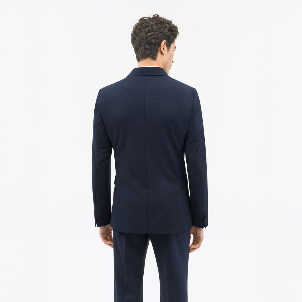 Ease Double-Breasted Jacket - Light Ink