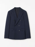 Ease Double-Breasted Jacket - Light Ink