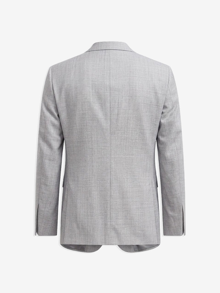 Justin Wool Blazer - Grey stone
