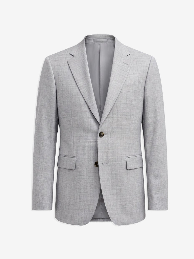 Justin Wool Blazer - Grey stone