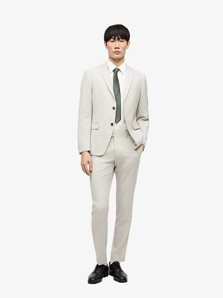 S.Jamie Set Suit - Grey Stone