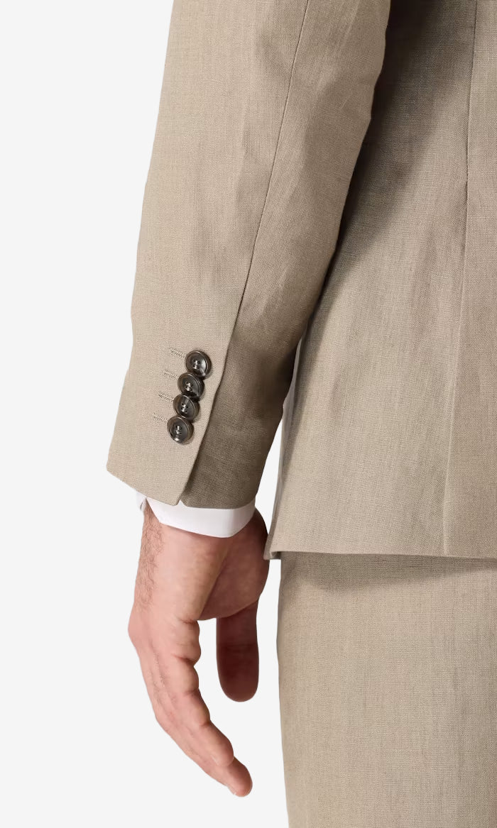 S. Justin Linen Suit - Auburn Glaze