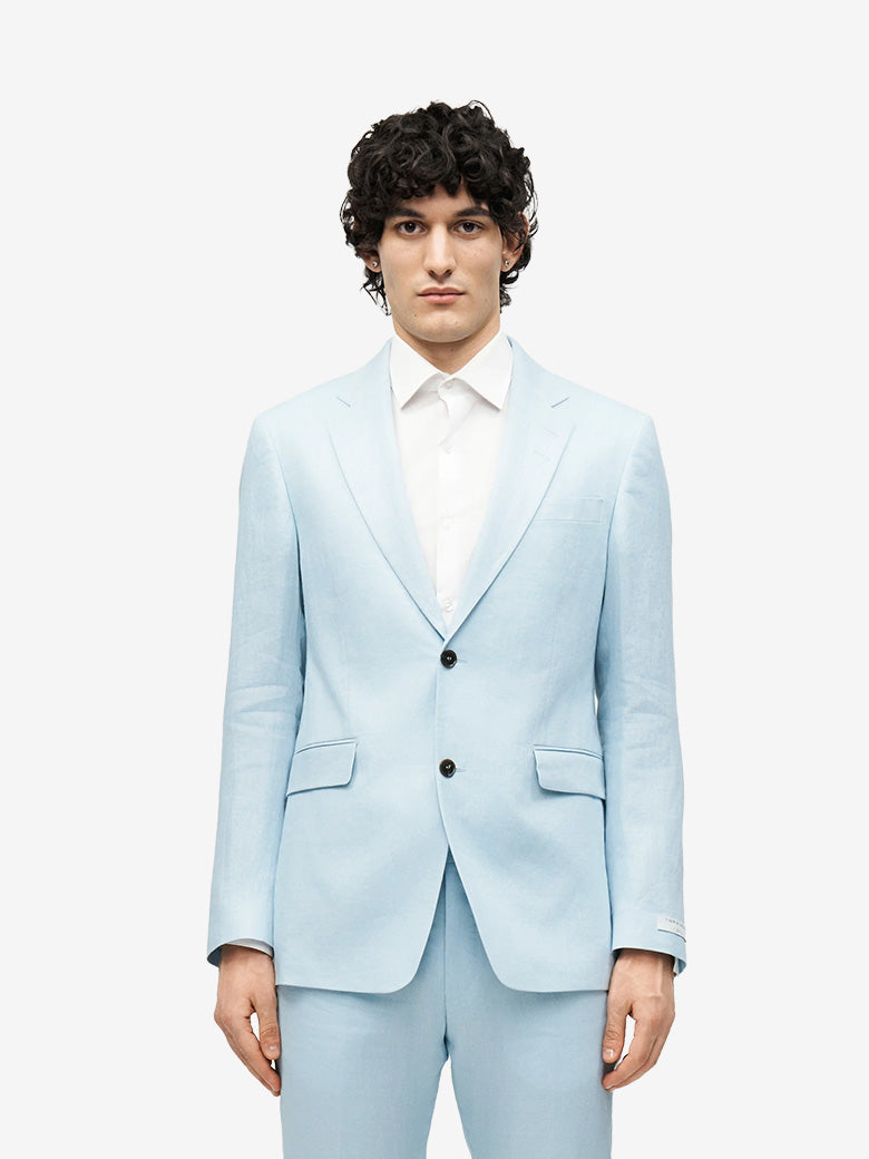 Justin Linen Suit - Heather