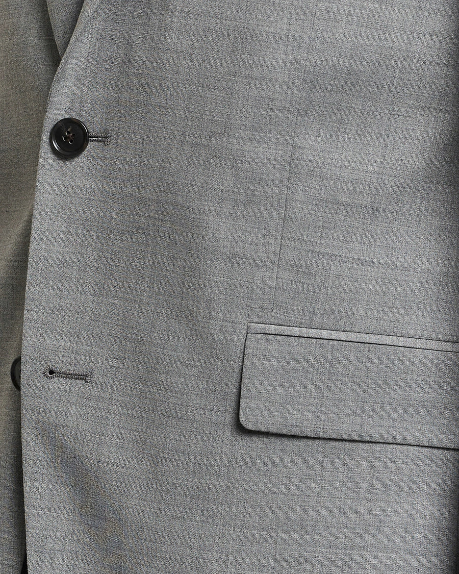 Justin Wool Travel Suit - Med Grey Mel