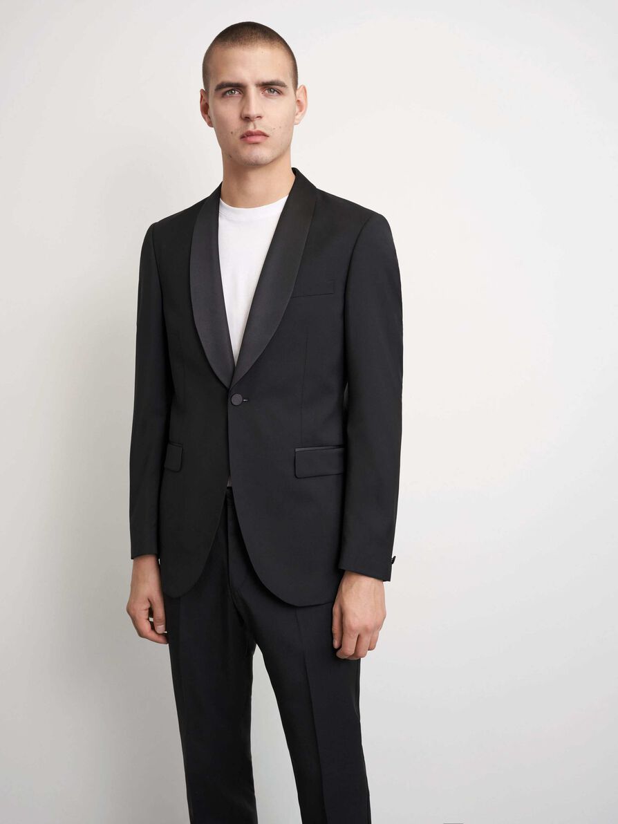 Janson Tux Blazer - Black