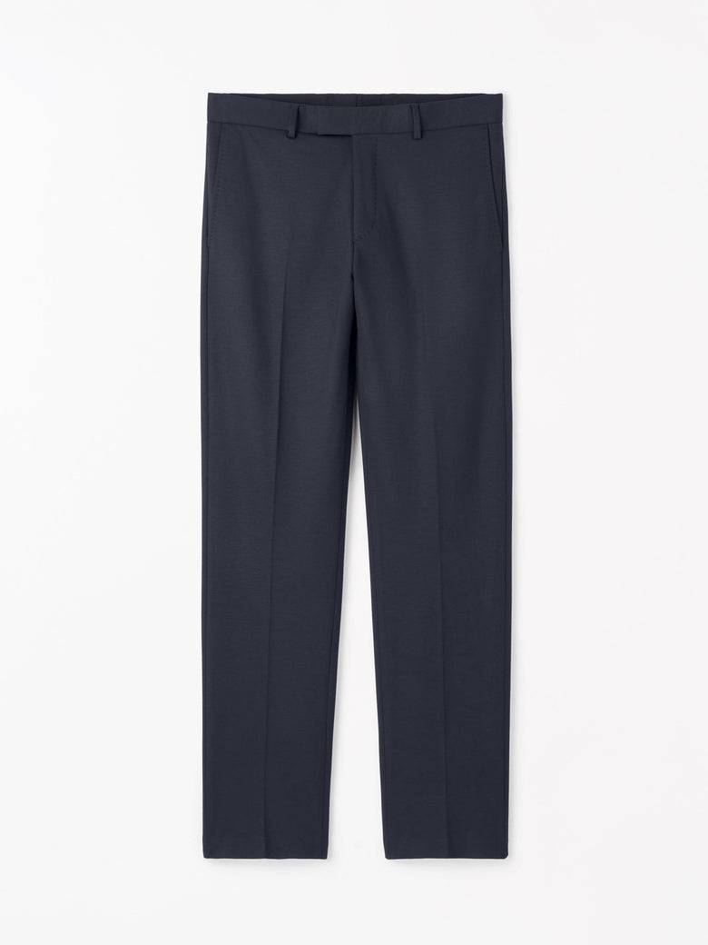 Tense Brushed Jersey Trousers - Light Ink